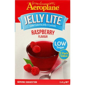 Baking: Aeroplane Jelly Lite Raspberry 2 x 9g