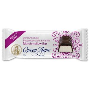 Chocolate Bars: Queen Anne Boysenberry Jelly Marshmallow Bar 55g