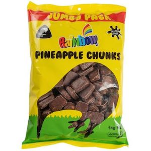 Chocolate 1: Rainbow Chocolate Pineapple Chunks 1KG