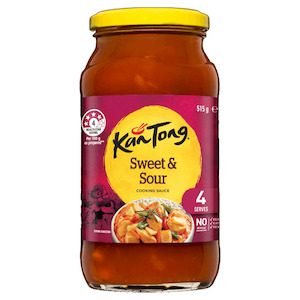Sauces: Kan Tong Sweet & Sour Cooking Sauce 515g