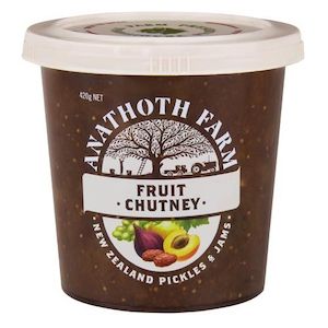 Pickles Relish: Anathoth Farm Fruit Chutney 420g