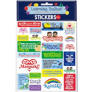 Kiwi Kids: Stickers NZ Te Reo Proverbs