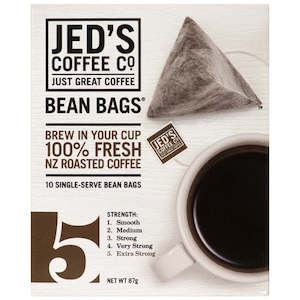 Jeds Coffee Bags Australia: Jeds Coffee No 5 10pk 80g