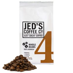 Jeds Coffee Bags Australia: Jeds Coffee Whole Beans No 4 200g