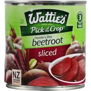 Prepared Foods: Watties Beetroot Sliced 450g