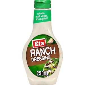 Condiments: Eta Ranch Dressing 250ml