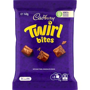 Cadbury Twirl Bites 140g
