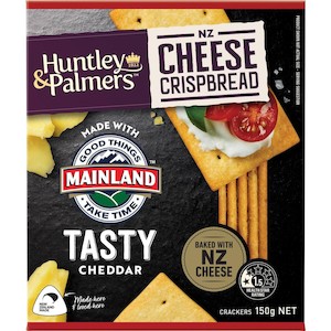 Huntley & Palmers Crispbread Tasty Cheese 150g