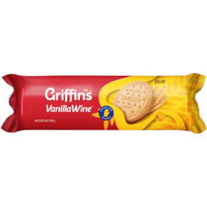 Plain Biscuits: Griffins Vanilla Wine 250g