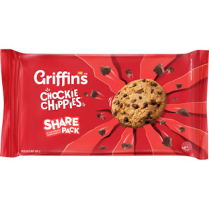 Griffins Chockie Chippies Share Pack 320g