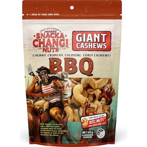 Snack Foods: Snackachangi Cashews BBQ 325g