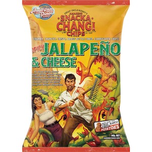 Snacka Changi Chips Jalapeno & Cheese 140g