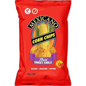 Mexicano Corn Chips Thai Sweet Chilli 170g