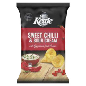 Snack Foods: Kettle Chip Company Sweet Chilli & Sour Cream 150g