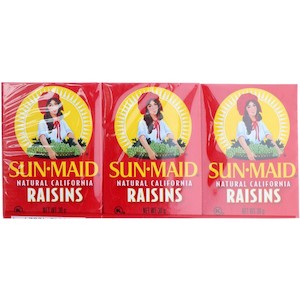 Baking: Sunmaid Raisins 30g 6 pack