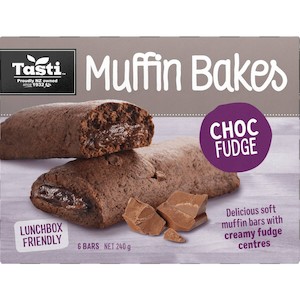 Cereals And Muesli Bars: Tasti Muffin Bakes Choc Fudge 240g