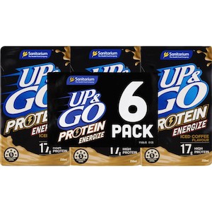 Sanitarium Up & Go Energize Iced Coffee 250ml 6pk
