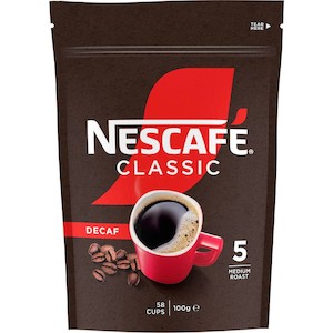 Drinks: Nescafe Instant Coffee Decaf Classic 100g