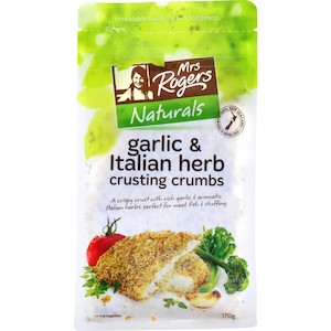 Mrs Rogers Garlic & Italian Herb Crusting Crumb 170g