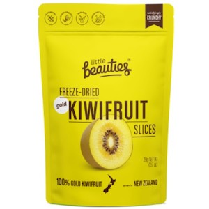 Prepared Foods: Little Beauties Freeze-Dried Gold Kiwifruit Slices 20g