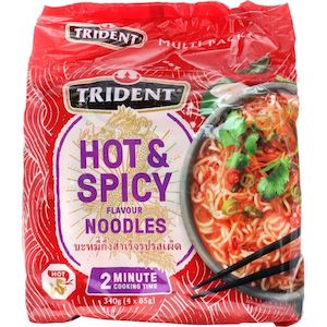 Trident Hot n Spicy Thai Noodles 4 pack