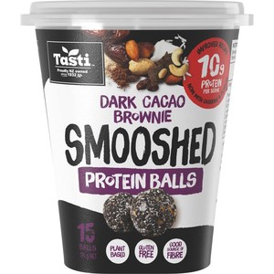 Grocery: Smooshed Snack Balls Dark Cacao Brownie 174g