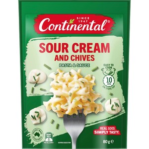 Grocery: Continental Pasta Sour Cream & Chives 80g
