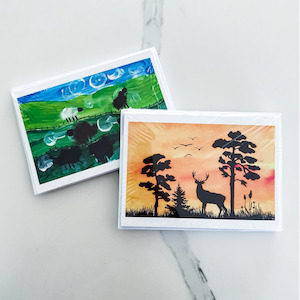 Kiwi Country Kids Gift Cards (Set of 8)