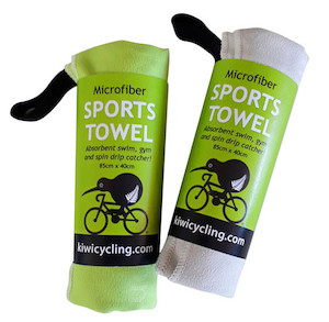 Products: NZ Kiwicycling Microfibre Towel Kiwicycling