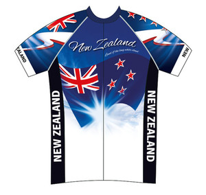NZ Cycle Jersey - NZ Flag Kiwicycling