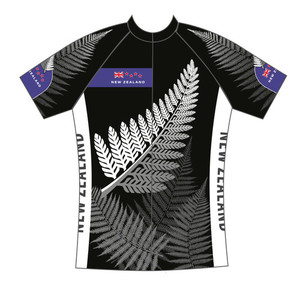 Products: NZ Cycle Jersey- Silver Fern Kiwicycling