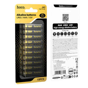 AAA Alkaline Battery LR03 - 10pcs Pack (JA2)