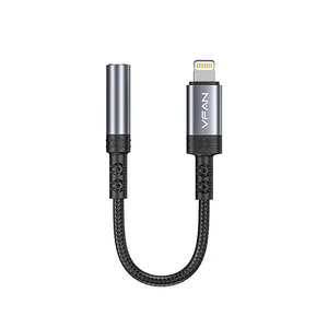 Mobile Accessories: Lightning to 3.5mm Audio Jack Adaptor w/ Plug-And-Play (No Need Bluetooth) (L12-L)