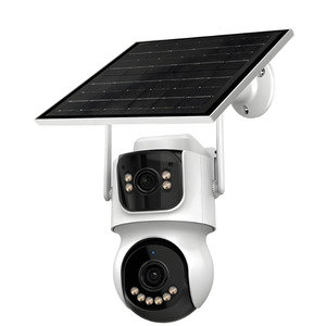 Home Security: ICSEE 10X Zoom  Security Solar Powered Night Vision Camera