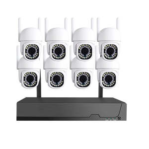 Home Security: 8CH WIFI PTZ NVR Camera Kit (360/3MP)
