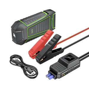 Automobile Accessories: Portable Smart Car Jump Starter Power Bank w/ LED Light (10000mAh) (QS1)