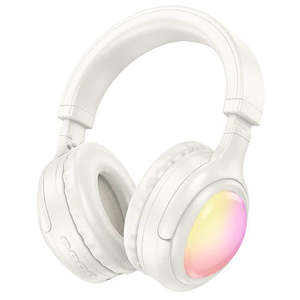 Bluetooth Headset w/ 46 Hours, RGB Light (W48)
