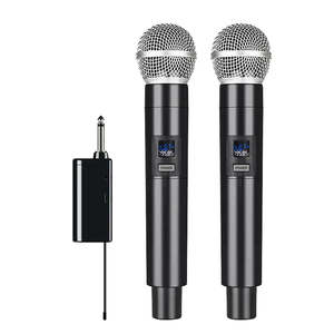 Entertainment Speakers: SM57Wireless Microphone Handheld Microphone Wireless with Rechargeable Receiver Microphone