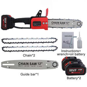 Tools And Hardware: 12 inch 21v chain saw rechargble