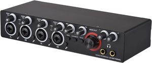Frontpage: USB Audio Interface 4 Channel Recording Sound Card