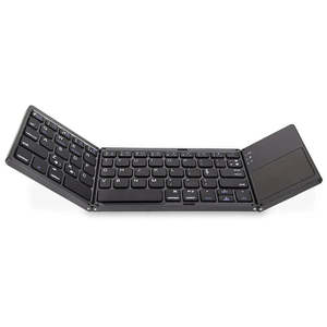 B033 Mini Foldable Bluetooth Keyboard with Touchpad