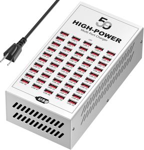 Our Best Sellers: 50-Port High-Power Industrial USB Charging Station (200W/40A)