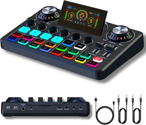 Professional Live Sound Card & Audio Mixer