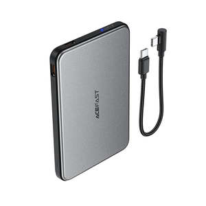 Magnetic 20W PD+QC Wireless Charging Power Bank, 10mm Ultra Thin, Detachable Cab&hellip;