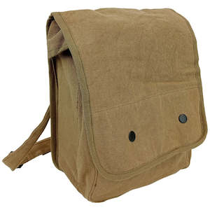 Vintage Canvas Map Case Shoulder Bag