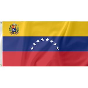 National Flags: Venezuela Crest Flag