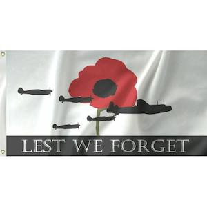 Military And Assorted Flags: RAF Lest We Forget Flag