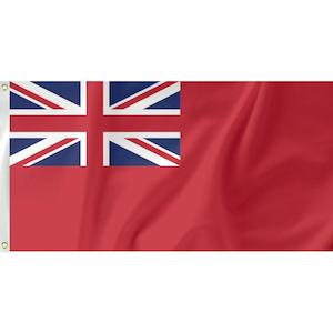 Military And Assorted Flags: British Red Ensign Flag
