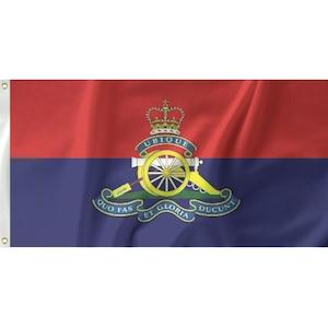 Military And Assorted Flags: Royal Artillery Regiment Flag