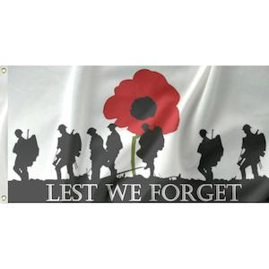 Lest We Forget Flag